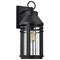 Nuvo Wilton - 1 Light Large Wall Lantern - Matte Black with Clear Seeded Glass 60/8103 - alternate 6